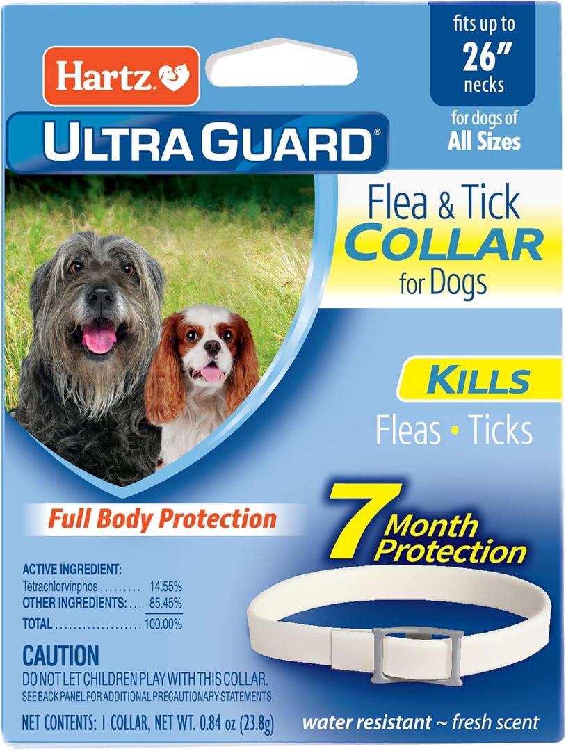 Hartz UltraGuard Flea & Tick Collar for Dogs and Puppies