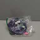 22inch Pre Stretched Purple Braiding Hair 4pcs/pack Hot Water Setting Styles Medium Length Braid Hair For Box Braids(Purple)