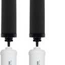 Gravity Water Filter Replacement for Berkey BB9-2 Black Filters & PF-2 Fluoride Filters, Compatible with Berkey Gravity Water Filter System, Combo Pack