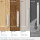 Amerock Ballard 6-5/16 inch (160 mm) Center-to-Center Polished Nickel Cabinet Pull, BP37645PN