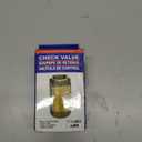 1 1/4 Inch Brass Check Valve for Well Pump, One Way Back Flow Preventer Check Valve, 1 1/4" Female Pipe Thread