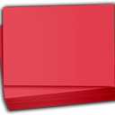 Hamilco Colored Scrapbook Cardstock Paper 5x7 Card Stock Paper 65 lb Cover 100 Pack (Punch Red)