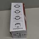 Uxcer Nappa Leather Steering Wheel Cover Compatible with Tesla Model 3/ Y 2016-2025 2026 Juniper/ Highland, Non-Slip Breathable Model 3/ Y Steering Wheel Protector, Black