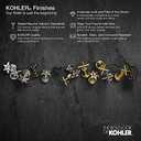 KOHLER COMPONENTS 5 DRAWER PULL (VIBRANT BRUSHED MODERNE BRASS)