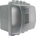 Sealproof 2-Gang Extra Deep in Use Outdoor Outlet Cover | Weatherproof, Lockable, UL Extra Duty Compliant, 45-in1 Configurations