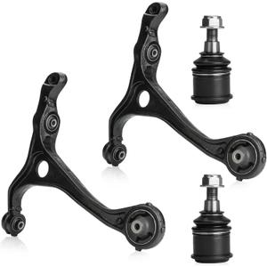 Front Lower Driver Passenger Side Control Arms Fit for Acura TL 2004 2005 2006, with Ball Joints Suspension Kit - 4 pcs