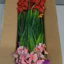 24 Bundles Artificial Flowers for Outdoor Indoor Garden Home Decoration, Plastic Flowers Decoration,Artificial Plants for Indoor Outside Garden Home Wedding Farmhouse (Mix 6 Color)