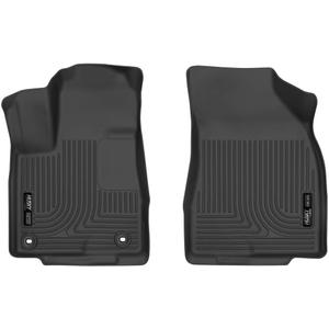 Husky Liners X-act Contour Floor Mats | Fits 2014-2019 Toyota Highlander | Front Row, 2-pc Black - 52311