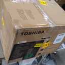 Toshiba ML-EM62P(SS) Large Countertop Microwave with Smart Sensor, 6 Menus, Auto Defrost, ECO Mode, Mute Option & 16.5" Position Memory Turntable, 2.2 Cu Ft, 1200W, Stainless Steel