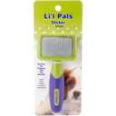 LilPals Soft Slicker Brush for Removing Mats, Tangles, and Loose Hair from Your Pets