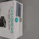 CASABREWS 3700 Essential Espresso Machine 20 Bar, Professional Espresso Coffee Machine with Steam Milk Frother, Coffee Maker Cappuccino Latte Machine with 43.9oz Removable Water Tank, Black