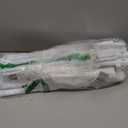 Foldable Drying Rack Clothing, 3-Tier Portable Clothes Drying Racks for Indoor & Outdoor, Anti-rust Compact Laundry Rack Collapsible, Compact Size, 15 lbs Max Load, White 28"D x 10"W x 35"H