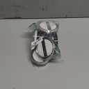 Covzoe 6 Pieces Loose Powder Containers, 10ml/0.34 oz Reusable Plastic Empty Powder Case with Sponge Puff, No Leak Compact Makeup Powder Box Cosmetic Jar Refillable with Sifter and Lid for Travel