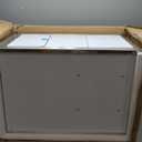 VEVOR 17W x 30H x 21D Inch Outdoor Kitchen Stainless Steel Double Access Drawers with Paper Towel Holder Combo for BBQ Island or Grill Station