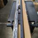 2 45" Long Black Metal Bars