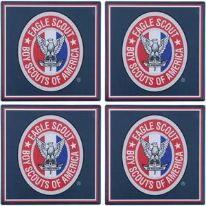 Eagle Scout Drink Coasters, 4 Pack
