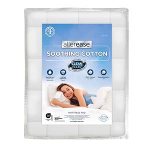 AllerEase® Soothing Cotton Mattress Pad

 60x80In