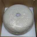 BCGMYLN Modern Semi Flush Mount Ceiling Light, 2-Packs Matte Cream Hallway Ceiling Light Fixtures,Mid Century Ceiling Lamp for Kitchen Hallway Entryway Bedroom Laundry Room (2 Packs)