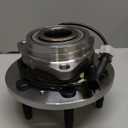 515160 Front Wheel Hub Bearing Compatible with 2014-2018 Chevrolet Silverado 1500 6.2L 4WD,6 Lug W/ABS