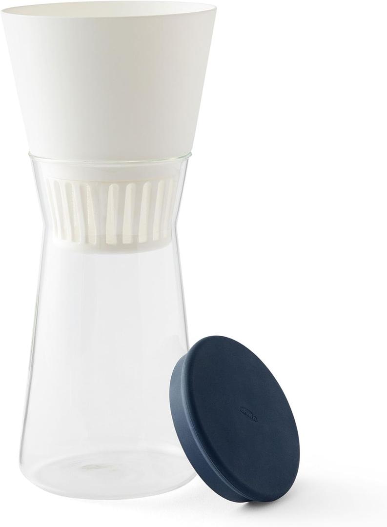 Chefn Nut Milk Maker with Glass Carafe  Make Homemade Almond, Oat, Hazelnut, Soy, Coconut Milk  Includes Mesh Filter, Spill-Proof Lid, Recipe Book  Easy to Use, Dishwasher Friendly Chefn Nut Milk Maker with Glass Carafe  Make Homemade Almond, Oat, Hazelnut, Soy, Coconut Milk  Includes Mesh Filter, Spill-Proof Lid, Recipe Book  Easy to Use, Dishwasher Friendly