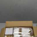 Nervure 175PCS Pink Plastic Plates - Disposable Pink Gold Party Plates & Pre Rolled Napkins with Cutlery for 25 Guests, 50Plates, 75Silverware, 25Cups, 25Napkin for Wedding & Party & Valentines