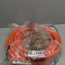 5/8'' Heavy Duty Rubber Garden Hose 50FT, 1200psi Burst, 300psi Working, Hot/Cold Water Hose, -50℉-170℉, 5 Layered Pipe, UV Resistant, 3/4" Brass Fittings for Outdoor, Agriculture