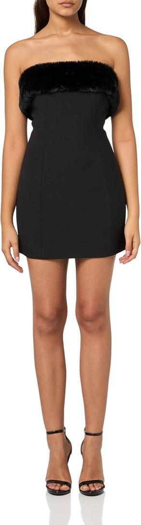 Ronny Kobo Women's Clause Mini Dress (S, Black)