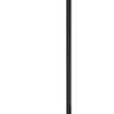 Globe Electric 12937 Holden 70" Floor Lamp, Black, Satin Finish, in-Line On/Off Foot Switch