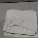 Gogreen Nylon 3D Air Waterproof Mattress Protector, King Mattress Protector Fit up to 16", Soft King Size Nylon Mattress Cover Protector, Breathable Bed Cover White