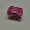 Disposable Urine Bags with Absorbent Pad in Portable Urinal Pee Bags Resealable Unisex for Traffic Jam Travelling On-The-go (Pink12count)