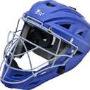 Baseball Catchers Helmet Matte (Large 7-71/2 inch) (Royal Blue)