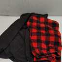 U2SKIIN Couple Pajama Sets, Plaid Pajama Set for Men and Women Soft Warm Pjs Set (Womens Medium)