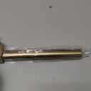 Ivilon Window Curtain Rod Decorative End Cap Design, 1 Inch Rod, 48 to 86 Inch. Warm Gold