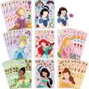 Make a Face Stickers 32PCS Make Your Own Princess Sticker for Teen DIY Sticker Princess Themed Stickers for Teen Party Favors Awards Asverbet DIY Arts and Crafts 13+