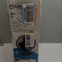 Comfort Zone Oscillating Table Fan with Adjustable Tilt, Convenient Push Button Controls, Quiet, 12 inch, 3 Speed, Desk Fan, Airflow 7.25 ft/sec, Ideal for Home, Bedroom, Dorm & Office, CZ121BK