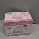 Electric Air Balloon Pump, Portable Dual Nozzle Electric Balloon Inflator/Blower for Party Decoration,Used to Quickly Fill Balloons - 110V 600W [Blue] (pink)