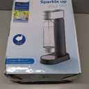 Philips Soda Streaming Machine, Stainless Sparkling Water Maker Easy Install with Quick Twist 1L PET Carbonating Bottle, Soda Maker Compatible with 60L CO2 Carbonator (NOT Included), ADD4902BKOQ/37