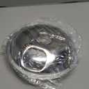 Drip Pans Electric Stove Drip Pans, Chrome Stove Drip Pans Replacement Compatible for Most Plug-in Electric Ranges include Silver 2 * 6in and 2 * 8in