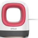 Cricut EasyPress Mini Heat Press for Pressing Small Objects Like Shoes, Stuffed Animals, Hats & More, 3 Heat Settings & Precision Tip, Ceramic-Coated Heat Plate, Compact & Lightweight, Raspberry