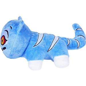 Blue Tiger Plush Toy, 10-Inch Soft Tiger Decorative Animals Pillow, Ideal Gift for Kids and Adults