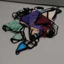 Umiehary 10 Pieces Low Rise G String Lace Breathable T Back Women Thongs S