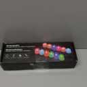 SoulBay Flameless Candles Color Changing Rechargeable, 12pcs LED Flickering Tea Lights Votives Candle with Charging Base & Remote Timer for Room Table Party Halloween Decorations, Multicolor, 1.57"