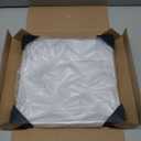 Art3d 33-Pack 3D Wall Panels for Interior Wall Decor, Modern Diamond Textured Accent Wall Paneling for Gaming Living Room TV Wall Background, 12 x 12 inch White, A10342