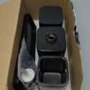 ZCCZ Matte Black Bathroom Accessory Sets, 4 Pieces Bathroom Accessories Complete Set Vanity Countertop Accessory Set, Includes Lotion Dispenser Soap Pump, Tumbler, Toothbrush Holder and Tray