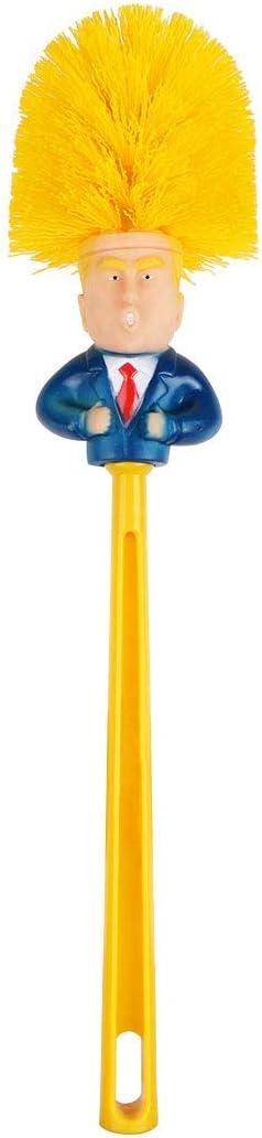 Funny Toilet Brush,Prank Toilet Brush Cleaner, Funny Toilet Scubber,Make Toilet Great Again, Commander in Crap (Thumb Up Toilet Brush)