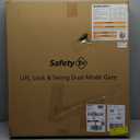 Safety 1st Baby Gates for Doorways, Pressure Mount Lift, Lock and Swing, Dog Gates, Hardware Gate for Stairs, Fits 28"-42" Wide