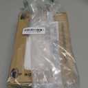 Turkish Coffee Cups Set of 2 with Saucers and Cup Holder, Ceramic Espresso Cups, Perfect for Serving Arabic Coffee – White & Blue Pattern