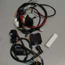 Complete Electrics Stator Coil CDI Wiring Harness Kits Aftermarket Replacement Parts Fit for 50cc 70cc 110cc 125cc ATV Quad 4 Wheeler Dirt Pit Bikes