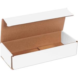 BOX USA Small Shipping Boxes 10"L x 4"W x 2"H, 50-Pack | Foldable Corrugated Cardboard Crush-Proof Box for Shipping, Packing, Moving and Storage 10x4x2