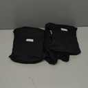 Paw Legend Washable Dog Belly Band Wrap Diapers for Male Dog | High Absorbing Puppy & Doggy Diapers Male (3 Pack, Black, Large)